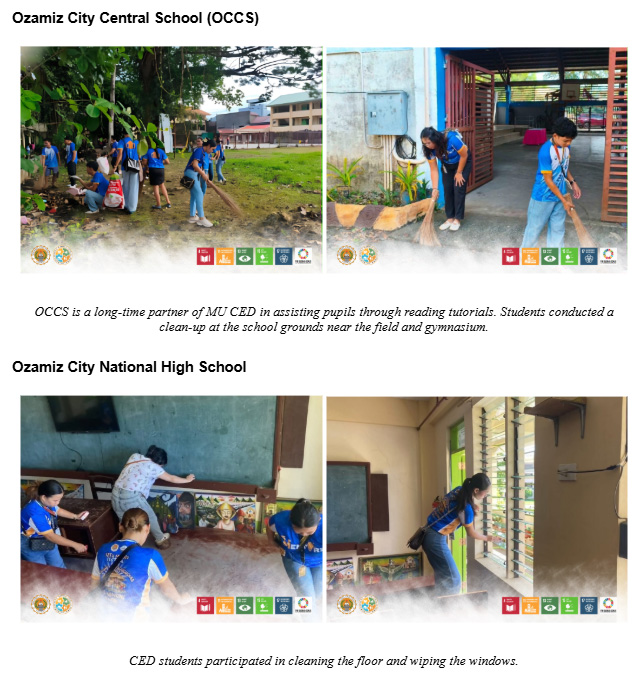 Around 150 MU Volunteers Make a Difference in Brigada Eskwela 2026